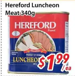 Bestco Food Mart Hereford Luncheon Meat offer