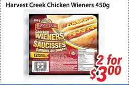 Bestco Food Mart Harvest Creek Chicken Wieners offer