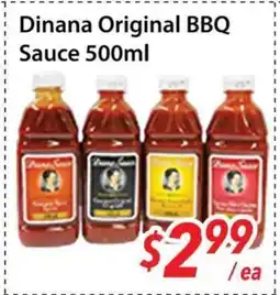 Bestco Food Mart Dinana Original BBQ Sauce offer