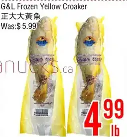 Fresh Value G&L Frozen Yellow Croaker offer