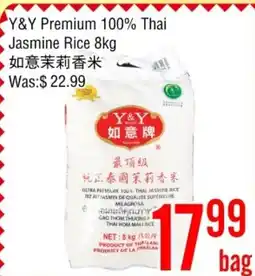 Fresh Value Y&Y jasmine rice offer