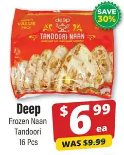 Iqbal Foods Deep Frozen Naan Tandoori offer