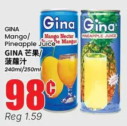 Btrust Supermarket Gina mango pineapple juice offer