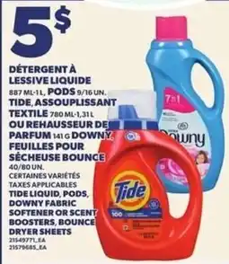 Provigo Tide liquid detergent offer