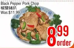 Fresh Value Black Pepper Pork Chop offer
