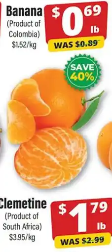 Iqbal Foods Banana offer