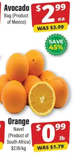 Iqbal Foods Orange Navel offer