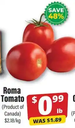Iqbal Foods Roma Tomato offer