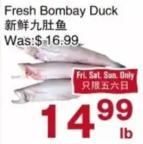 First Choice Supermarket Fresh Bombay Duck offer