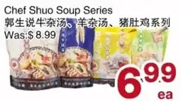 First Choice Supermarket Chef Shuo Soup Series offer