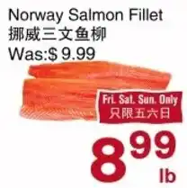 First Choice Supermarket Norway Salmon Fillet offer