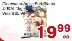 First Choice Supermarket Clearwater Arctic Surf Clams offer