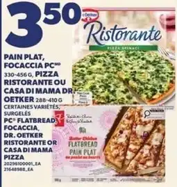 Provigo Oetker ristorante pizza spinach offer