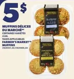 Provigo Farmer's Market muffins offer