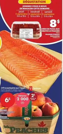 Provigo Peaches offer