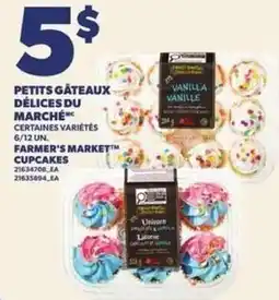 Provigo Farmer's Market cupcakes offer