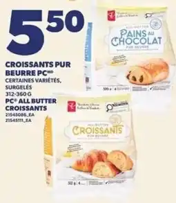 Provigo PC croissants offer