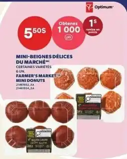 Provigo Farmer's Market mini donuts offer