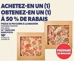 Provigo Pizza 12 po cuire a la maison offer