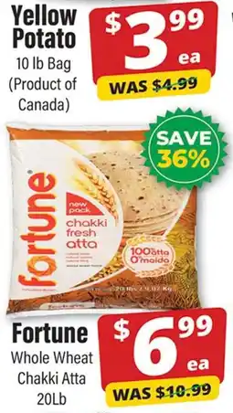Iqbal Foods Fortune Whole Wheat Chakki Atta offer