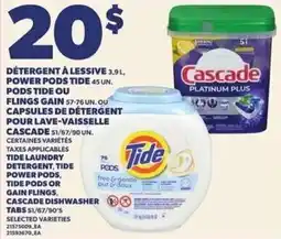 Provigo Tide power pods offer