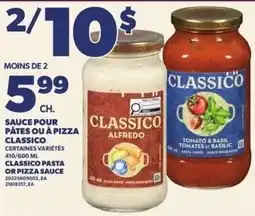 Provigo Classico pasta sauce offer