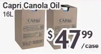 Capri canola oil