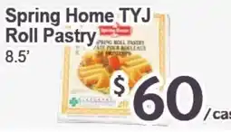 Blue Sky Supermarket Spring Home roll pastry offer