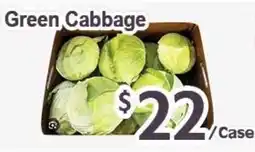 Blue Sky Supermarket Green Cabbage offer