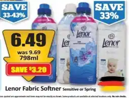 Starsky Lenor Fabric Softner Sensitive or Spring offer