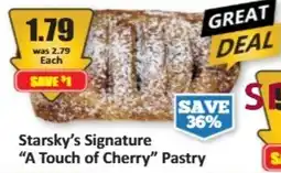 Starsky Starsky's Signature A Touch of Cherry Pastry offer