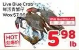 Foody Mart Live Blue Crab offer