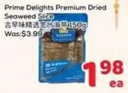 Foody Mart Prime Delights Premium Dried Seaweed Slice offer