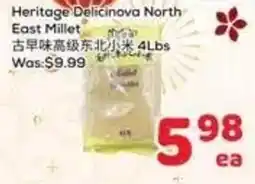 Foody Mart Heritage Delicinova North East Millet offer