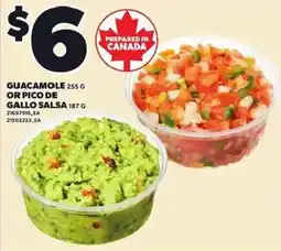 Loblaws Guacamole or Pico de Gallo Salsa offer