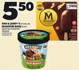 Loblaws Ben & Jerry's half baked offer