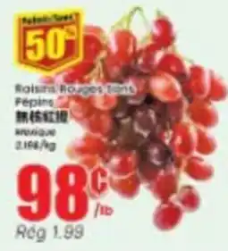 Btrust Supermarket Raisins Rouges Sans Pépins offer