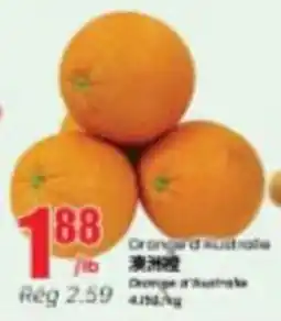 Btrust Supermarket Orange d'australie offer