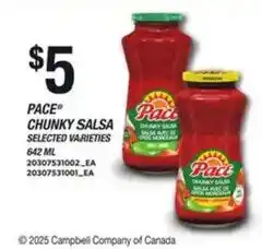 Loblaws Pace chunky salsa selected varieties offer