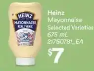 Loblaws Heinz mayonnaise offer
