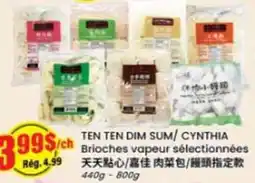Btrust Supermarket Ten Ten Dim Sum/ Cynthia Brioche vapeur sélectionnées offer