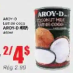 Btrust Supermarket Aroy-d coconut milk offer