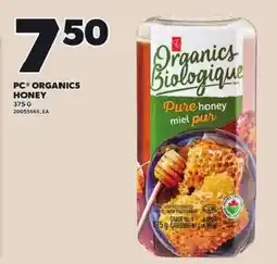 Loblaws PC organics honey offer