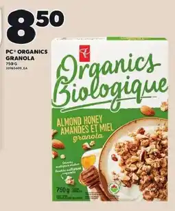 Loblaws PC Organics granola offer