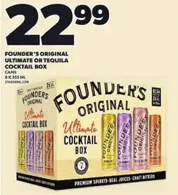 Loblaws Founder's original ultimate cocktail box offer