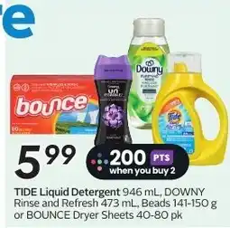 Sobeys Tide Downy Bounce offer