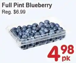 Blue Sky Supermarket Full Pint Blueberry offer
