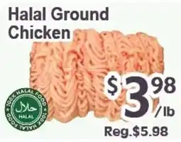 Blue Sky Supermarket Halal Ground Chicken offer