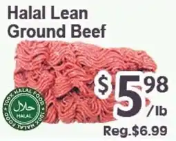 Blue Sky Supermarket Halal Lean Ground Beef offer