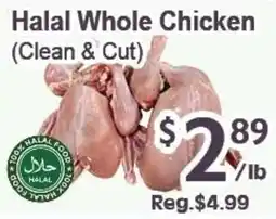Blue Sky Supermarket Halal Whole Chicken offer
